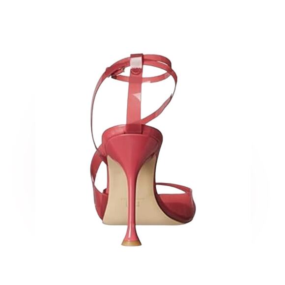 Marc Fisher LTD Claudie Strappy Heels Rubber Sandals Size 7 Pink New No Box - Picture 10 of 11